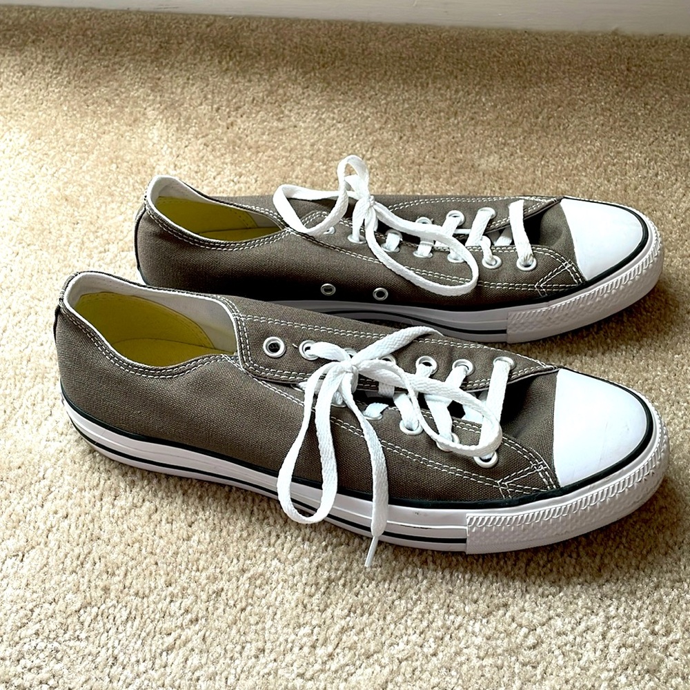 Gray Converse All Stars